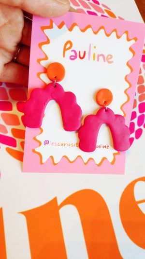 Nube framboise et orange