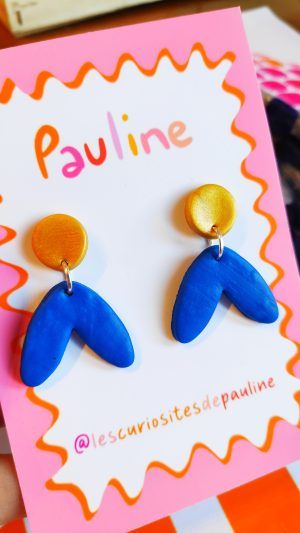 Flora doré bleu klein