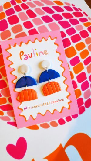 Meninas blanc bleu klein orange