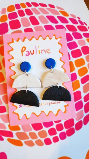 Meninas bleu klein blanc noir