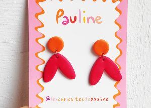 Flora orange et framboise